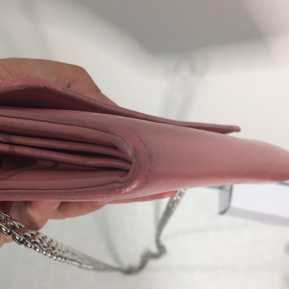 Authentic Chanel pink Camellia Long Wallet WOC - Picture 15 of 17